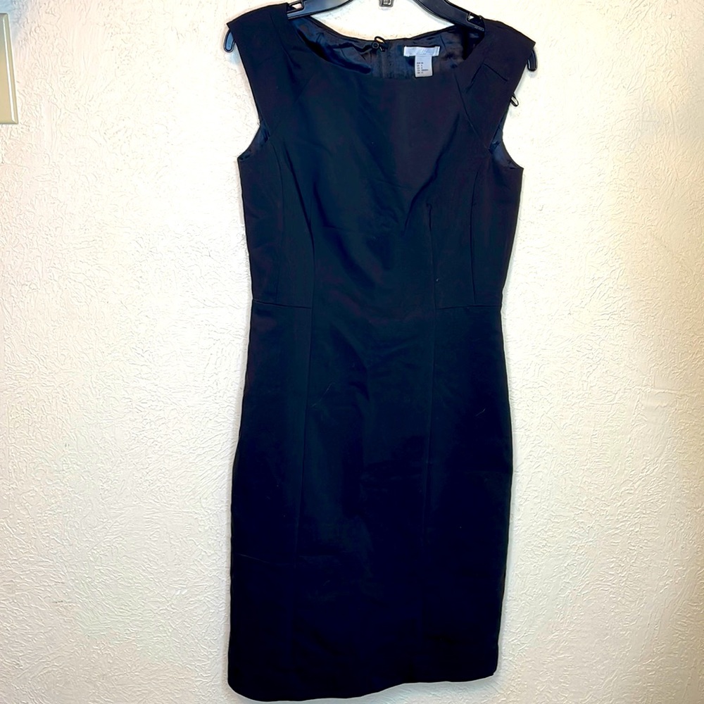 H&M Sleeveless Little Black Midi Dress